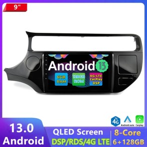 9" Android 13.0 Autoradio DVD Player GPS Navigation Stereo für Kia Rio UB (Ab 2015)-1