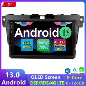 9" Android 13.0 Autoradio DVD Player GPS Navigation Stereo für Mazda CX-7 (2007-2014)-1
