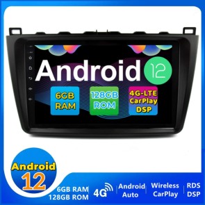 9" Android 12.0 Autoradio DVD Player GPS Navigation Stereo für Mazda 6 (2008-2012)-1