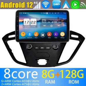 9" Android 12.0 Autoradio DVD Player GPS Navigation für Ford Transit (Ab 2014)-1