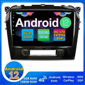 9" Android 12.0 Autoradio DVD Player GPS Navigation Stereo für Suzuki Vitara (Ab 2015)-1