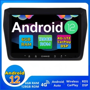 9" Android 12 Autoradio DVD Player GPS Navigation Stereo für Suzuki Swift 5 (Ab 2017)-1