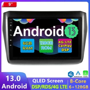 9" Android 13 Autoradio DVD Player GPS Navigation Stereo für Suzuki Swift (Ab 2017)-1