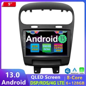 9" Android 13.0 Autoradio DVD Player GPS Navigation Stereo für Dodge Journey (2011-2020)-1