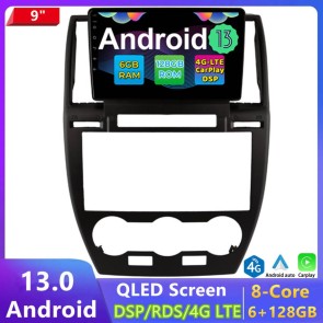 9" Android 13.0 Autoradio DVD Player GPS Navigation Stereo für Land Rover Freelander 2 (Ab 2006)-1