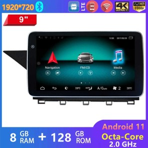 9" Android 11 Autoradio DVD Player GPS Navigation für Mercedes GLK X204 (2008-2015)-1
