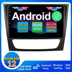 9" Android 12 Autoradio DVD Player GPS Navigation Stereo für Mercedes E-Klasse‎ W211 (Ab 2001)-1