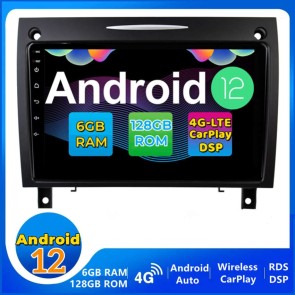 9" Android 12.0 Autoradio DVD Player GPS Navigation Stereo für Mercedes SLK W171 (2004-2011)-1