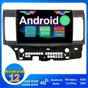 10" Android 12.0 Autoradio DVD Player GPS Navigation Stereo für Mitsubishi Lancer (Ab 2008)-1