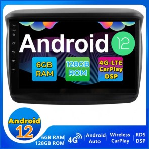 9" Android 12.0 Autoradio DVD Player GPS Navigation Stereo für Mitsubishi L200 (Ab 2006)-1
