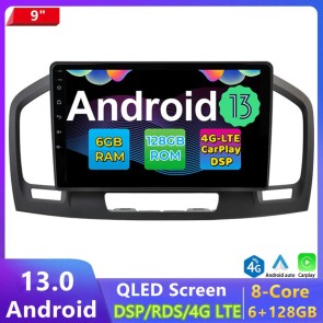 9" Android 13.0 Autoradio DVD Player GPS Navigation Stereo für Opel Insignia (2009-2013)-1
