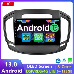 9" Android 13.0 Autoradio DVD Player GPS Navigation Stereo für Opel Insignia (2013-2017)-1