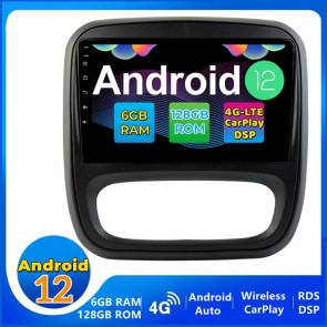 9" Android 12.0 Autoradio DVD Player GPS Navigation Stereo für Renault Trafic 3 (2014-2021)-1