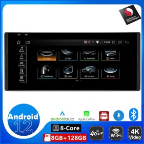 10,25" Android 12.0 Autoradio DVD Player mit GPS Navi für Audi Q3 8U (2011-2018)-1