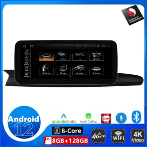 12,3" Android 12.0 Autoradio DVD Player mit GPS Navi für Audi A6 C7/4G (2012-2018)-1