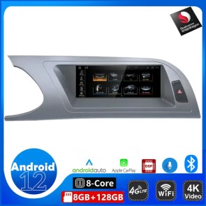 8,8" Android 12.0 Autoradio DVD Player mit GPS Navi für Audi A4 B8 8K (2008-2012)-1