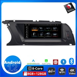 8,8" Android 12.0 Autoradio DVD Player mit GPS Navi für Audi A4 B8 8K (2013-2016)-1