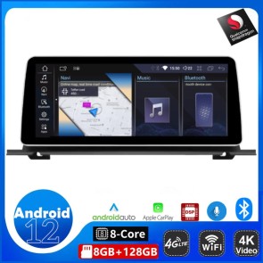 12,35" Android 12.0 Autoradio DVD Player mit GPS Navi für BMW 5er GT F07 (Ab 2010)-1
