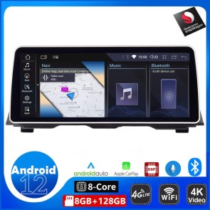 12,35" Android 12.0 Autoradio DVD Player mit GPS Navi für BMW 5er F10 (2010-2016)-1