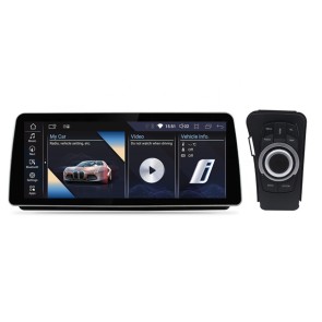 BMW 3er E91 Android 13.0 Autoradio GPS Navigationsysteme mit Octa-Core 8GB+128GB Touchscreen Bluetooth Freisprecheinrichtung DAB DSP SD USB WiFi 4G LTE CarPlay Android Auto - 12,35