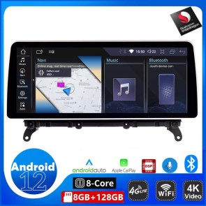 12,35" Android 12.0 Autoradio DVD Player mit GPS Navi für BMW X4 F26 (Ab 2014)-1
