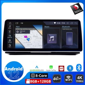 12,35" Android 12.0 Autoradio DVD Player mit GPS Navi für BMW X6 F16 (Ab 2015)-1