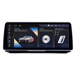 BMW X5 F15 Android 13.0 Autoradio GPS Navigationsysteme mit Octa-Core 8GB+128GB Touchscreen Bluetooth Freisprecheinrichtung DAB DSP SD USB WiFi 4G LTE CarPlay Android Auto - 12,35
