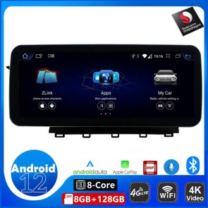 12,3" Android 12.0 Autoradio DVD Player mit GPS Navi für Mercedes GLK X204 (Ab 2008)-1