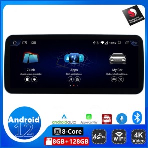12,3" Android 12.0 Autoradio DVD Player mit GPS Navi für Mercedes W205 (Ab 2015)-1