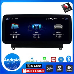 12,3" Android 12.0 Autoradio DVD Player mit GPS Navi für Mercedes W204 (2007-2010)-1