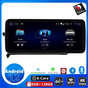 12,3" Android 12.0 Autoradio DVD Player mit GPS Navi für Mercedes W204 (Ab 2011)-1