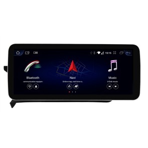 Mercedes C-Klasse W204 Android 13 Autoradio GPS Navigationsysteme mit Octa-Core 8GB+128GB Touchscreen Bluetooth Freisprecheinrichtung DAB WiFi 4G LTE CarPlay Android Auto - 12,3