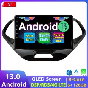 9" Android 13.0 Autoradio DVD Player GPS Navigation Stereo für Ford Ka (Ab 2014)-1