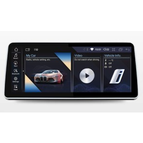 BMW 2er F45 Android 13.0 Autoradio GPS Navigationsysteme mit Octa-Core 8GB+128GB Touchscreen Bluetooth Freisprecheinrichtung DAB DSP SD USB WiFi 4G LTE CarPlay Android Auto - 12,35