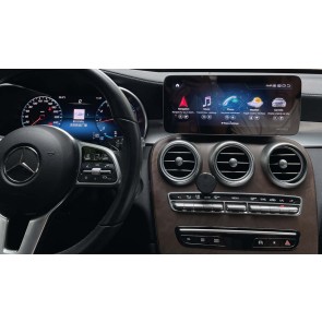 Mercedes GLC X253 Autoradio Android Box Original-Auto-Einzel-Bildschirm-10,25-Zoll-Upgrade auf Android 12.0-System mit Octa-Core 8GB+256GB 4G-LTE Wireless CarPlay - NTG 6.0 Android Box für Mercedes GLC X253 (2019-2023)