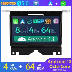 7" Android 13.0 Autoradio Multimedia Player GPS Navigationssystem Car Stereo für Range Rover Sport L320 (2010-2013)-1