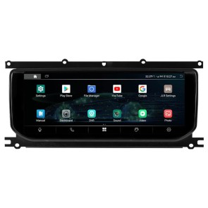 Range Rover Evoque Android 13 Autoradio GPS Navigation mit Octa-Core 4GB+64GB Bluetooth Freisprecheinrichtung DAB RDS DSP WiFi 4G-LTE CarPlay - 10,25