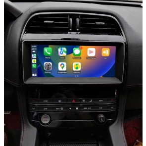 Jaguar F-Pace Android 13 Autoradio GPS Navigation mit Octa-Core 4GB+64GB Bluetooth Freisprecheinrichtung DAB RDS DSP WiFi 4G-LTE Wireless CarPlay - 10,25
