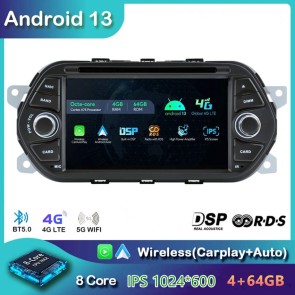 7" Android 13 Autoradio DVD Player GPS Navigation Stereo für Fiat Tipo (2015-2018)-1