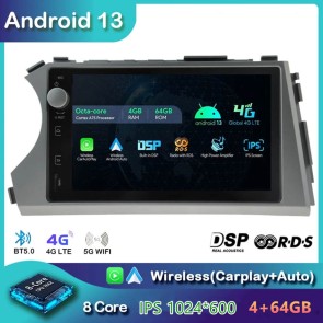 7" Android 13 Autoradio DVD Player GPS Navigation Stereo für SsangYong Actyon (2005-2013)-1