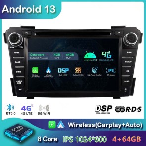 7" Android 13 Autoradio DVD Player GPS Navigation Stereo für Hyundai i40 (Ab 2011)-1