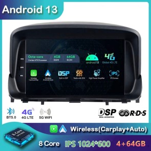 7" Android 13 Autoradio DVD Player GPS Navigation Stereo für Opel Mokka (2012-2016)-1