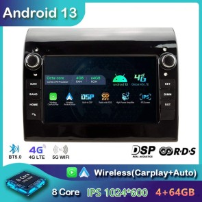 7" Android 13 Autoradio DVD Player GPS Navigation Stereo für Fiat Ducato (2007-2015)-1