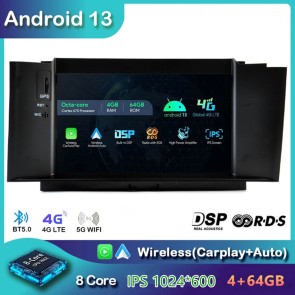 7" Android 13 Autoradio DVD Player GPS Navigation Stereo für Citroën C4 (2011-2017)-1