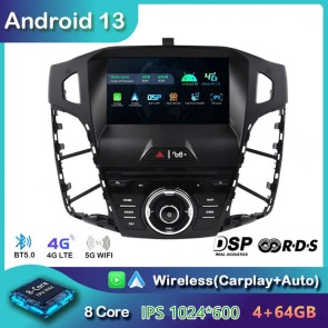 8" Android 13 Autoradio DVD Player GPS Navigation Stereo für Ford Focus 3 MK3 (2012-2014)-1