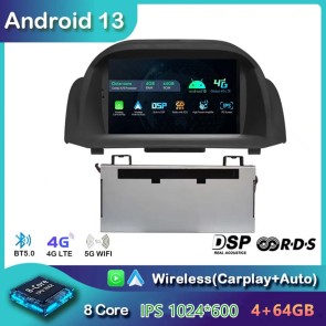 7" Android 13 Autoradio DVD Player GPS Navigation Stereo für Ford Fiesta MK6 (2009-2013)-1