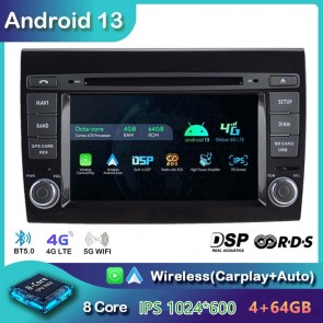 7" Android 13 Autoradio DVD Player GPS Navigation Stereo für Fiat Bravo (2007-2012)-1