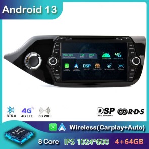 7" Android 13 Autoradio DVD Player GPS Navigation Stereo für Kia Ceed JD (2012-2018)-1