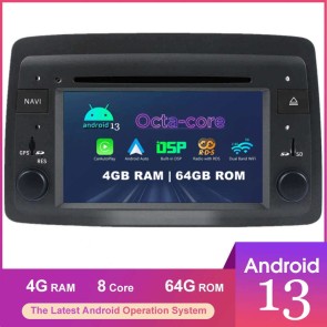 7" Android 13.0 Autoradio DVD Player GPS Navigation für Fiat Panda (2004-2012)-1