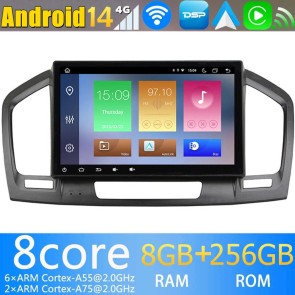 10" Android 14 Autoradio GPS Navi DVD Player Kopfeinheit für Opel Insignia (2008-2013)-1